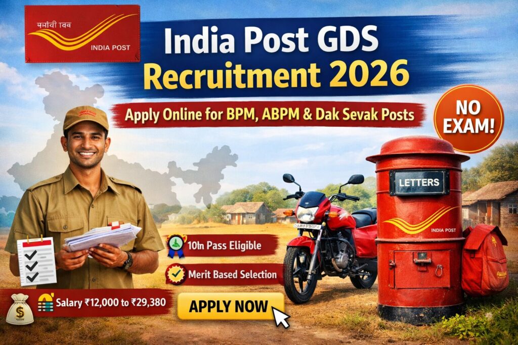 India Post GDS Recruitment 2026