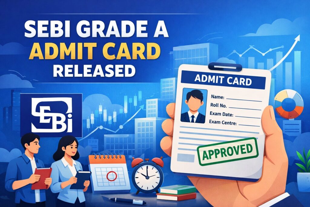 SEBI Grade A Admit Card